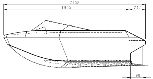 WSJB 190 - 1 Person Mini Jetboat (DIY KIT) - Image 6