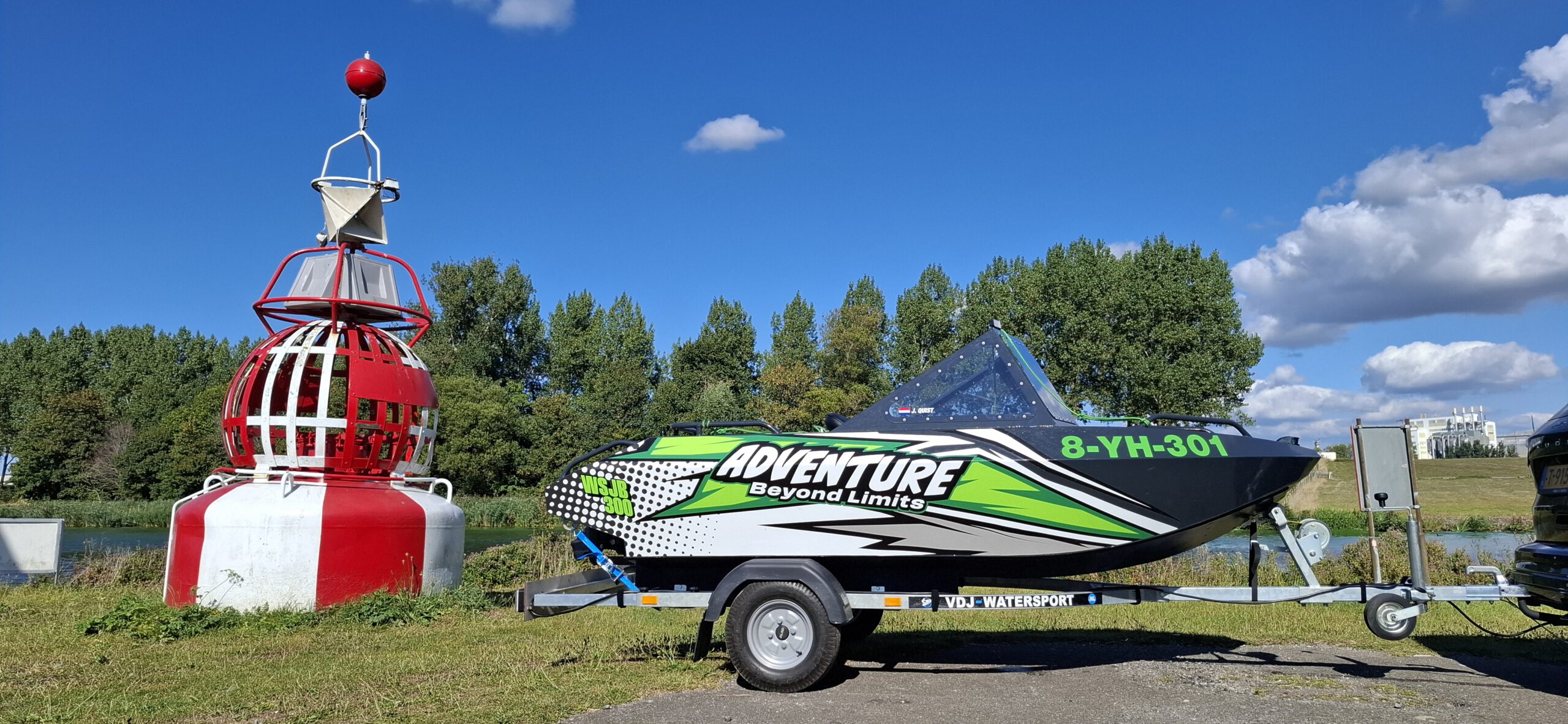 Unique WSB 300 Prototype Turn Key Mini Jetboat – 90HP Rotax – Full Aluminium EN5083 - Image 2