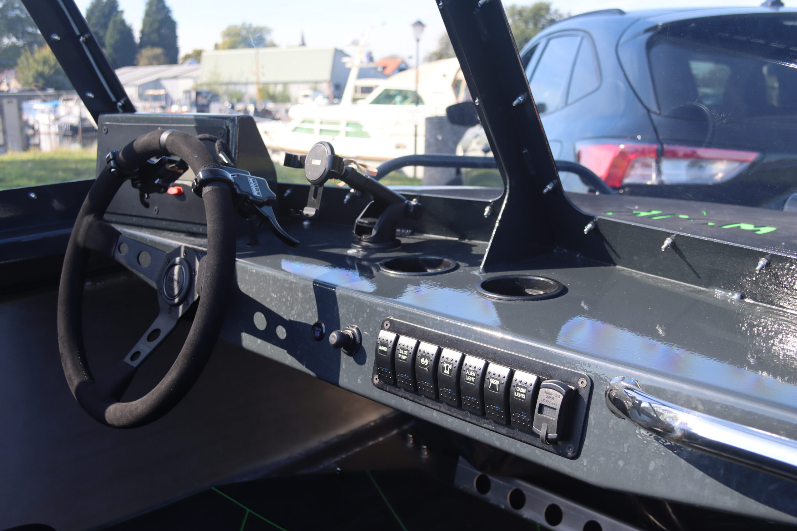 Unique WSB 300 Prototype Turn Key Mini Jetboat – 90HP Rotax – Full Aluminium EN5083 - Image 9